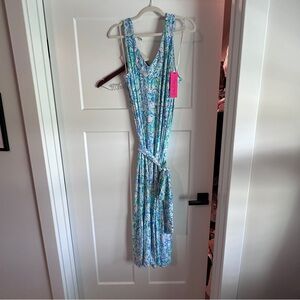 Lilly Pulitzer Madsen V-Neck Midi NWT